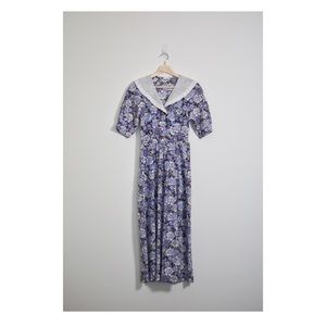Vintage Laura Ashley tea party floral dress